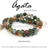 Ágata musgosa bola lisa 6mm