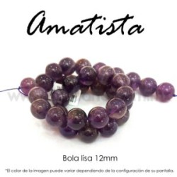 Amatista bola lisa 12mm