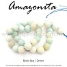 Amazonita bola lisa 12mm