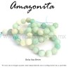 Amazonita bola lisa 8mm