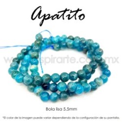 Apatito bola lisa 5.5mm