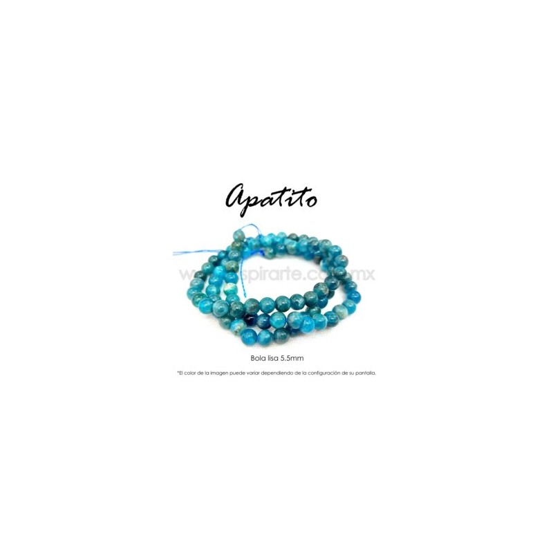 Apatito bola lisa 5.5mm