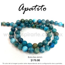 Apatito bola lisa 6 mm