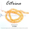 Citrino bola lisa 6 mm