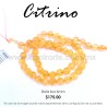 Citrino bola lisa 6 mm