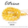 Citrino, bola lisa 8mm
