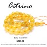 Citrino, bola lisa 8mm