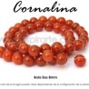 Cornalina bola lisa 8mm