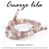 Cuarzo lila bola lisa 4.8mm