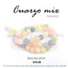 Cuarzo Mix Pastel bola lisa 6mm