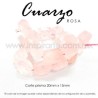 Cuarzo rosa prisma 20x15mm