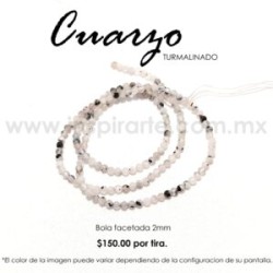 Cuarzo Turmalinado 2mm