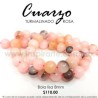 Cuarzo Turmalinado Rosa bola lisa 8mm