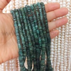 Esmeralda dona lisa 5mm-8mm x 3mm