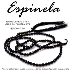 Espinela facetada 2mm