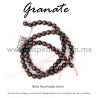 Granate bola facetada 6mm