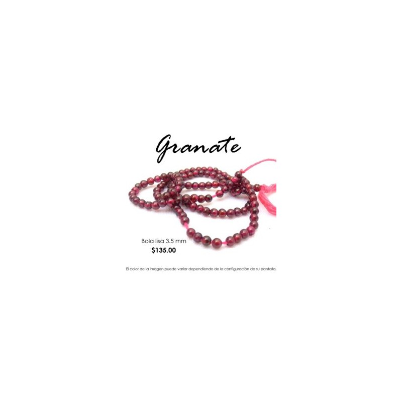 Granate bola lisa 3.5mm