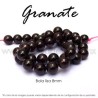 Granate, bola lisa 8mm