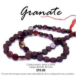 Granate, luneta 5mm x 2mm