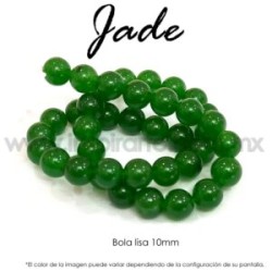 Jade bola lisa 10 mm