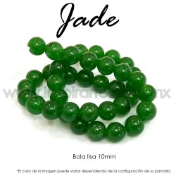 Jade bola lisa 10 mm