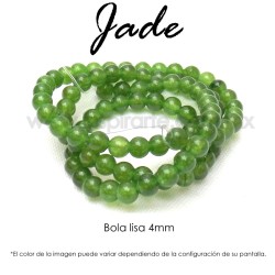 Jade, bola lisa 4mm