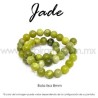 Jade, bola lisa 8mm