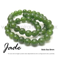 Jade, bola lisa 8mm