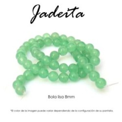 Jadeita bola lisa 8mm
