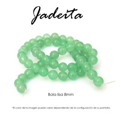 Jadeita bola lisa 8mm