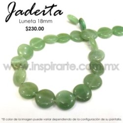 Jadeita luneta 18mm
