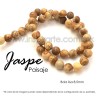 Jaspe paisaje, bola lisa 8.5mm