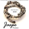 Jaspe Picasso, bola lisa 4mm