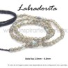 Labradorita bola lisa 3.5-4.5mm