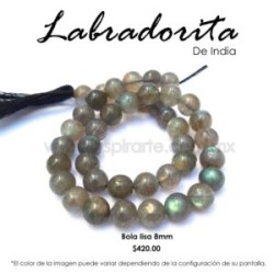 Labradorita bola lisa 8mm