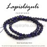Lapislázuli, bola facetada 4mm
