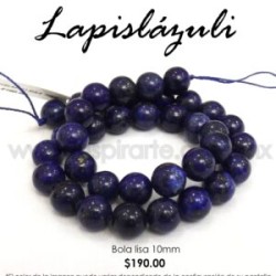 Lapislázuli, bola lisa 10mm