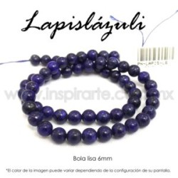 Lapislázuli, bola lisa 6mm