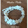Madre perla, estrella 10mm