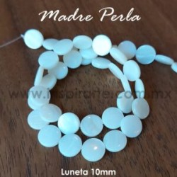 Madre perla, luneta 10mm