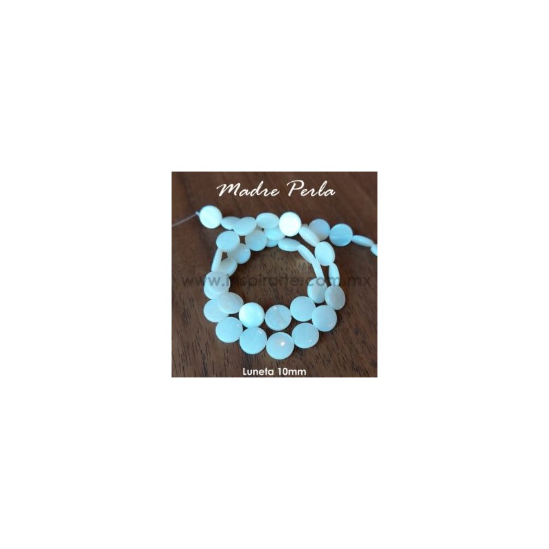 Madre perla, luneta 10mm