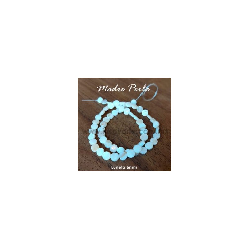 Madre perla, luneta 6mm