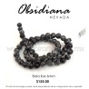 Obsidiana nevada, bola lisa 6mm