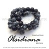 Obsidiana nevada, bola lisa 8mm