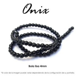Ónix bola lisa 4mm