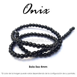 Ónix bola lisa 4mm