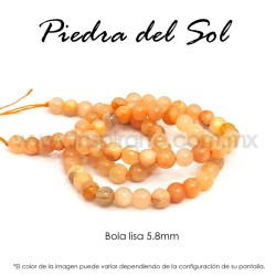 Piedra del sol bola 5.8mm
