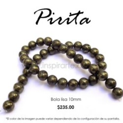 Pirita, bola lisa 10mm