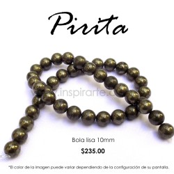 Pirita, bola lisa 10mm