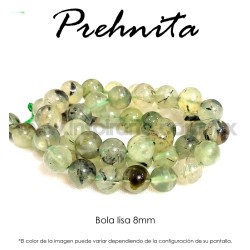 Prehnita bola lisa 8mm